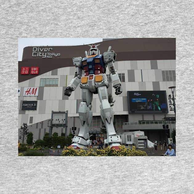 Gundam Mobile Suit #01 RX-78-2 Diver City Tokyo 2 by PugDronePhotos